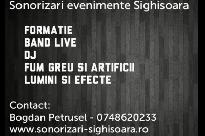 Sonorizari evenimente Sighisoara - Muzică Mures