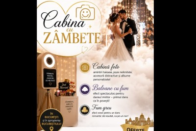 Cabina cu zambete - Experiențe unice Bucuresti
