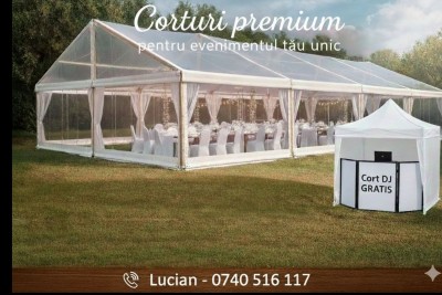 Corturi evenimente premium - Locații Arges