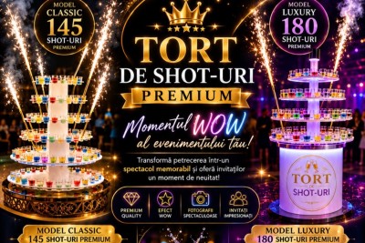 Tort de Shot-uri - Catering și băuturi Ilfov