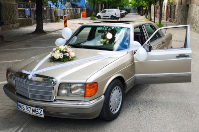 Classic Mercedes Wedding - Transport Mures