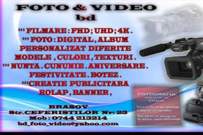 Bosca Doru PFA. Foto & Video bd - Fotografie Brasov