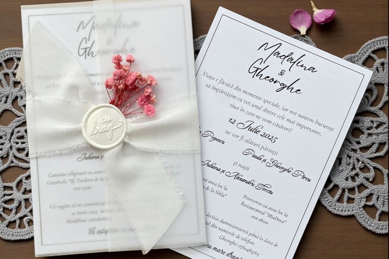 Memory Box - Invitatii si papetarie personlizata