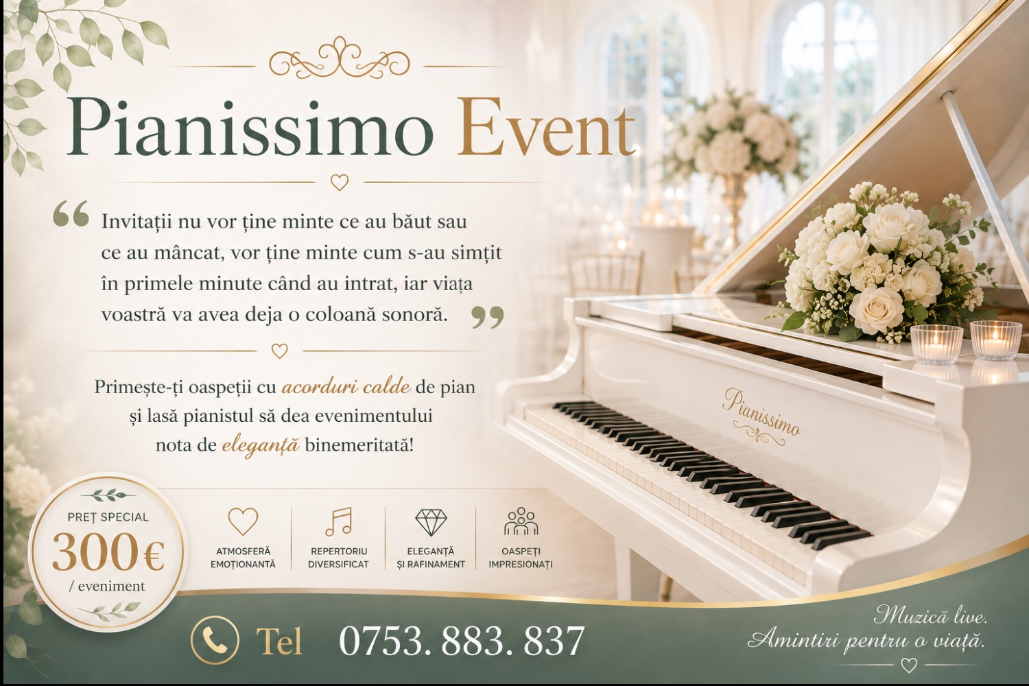 Pianissimo Event muzica satu-mare