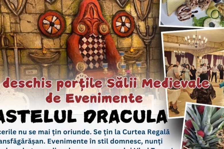 Salon Regal Dracula in Arges , pe Transfagarasan