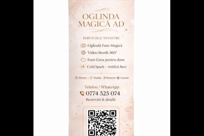 Oglinda Magica AD - Experiențe unice Bucuresti