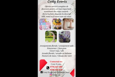Costy Events - Decorațiuni Sibiu