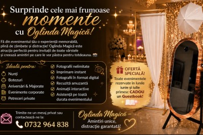 OGLINDA MAGICA SI TORT DE SHOT-URI - Videografie Bucuresti