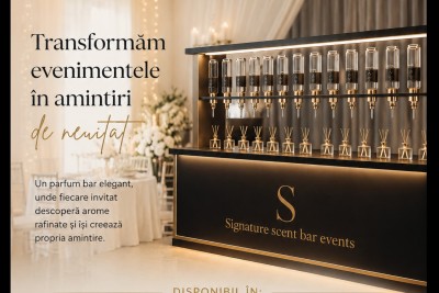 Signature Scent Events parfum bar Iasi - Experiențe unice Iasi
